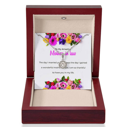 To My Amazing Mother-in-law, Eternal Hope Necklace | Mother-in-law Gift