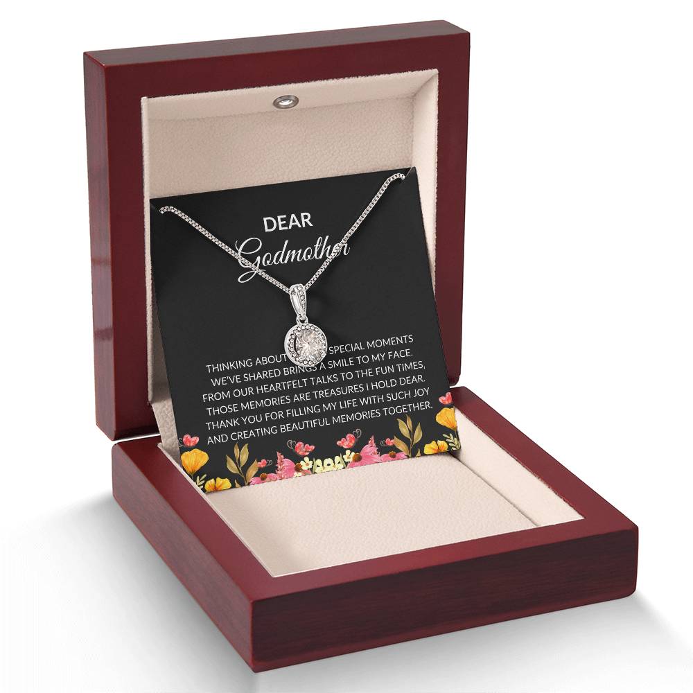 For My Dear Godmother, Eternal Hope Pendant | Godmother Necklace (Necklace Only)
