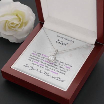 To My Beautiful Aunt Eternal Hope Necklace | Beautiful Necklace Gift for Aunt - SOUVMOUR