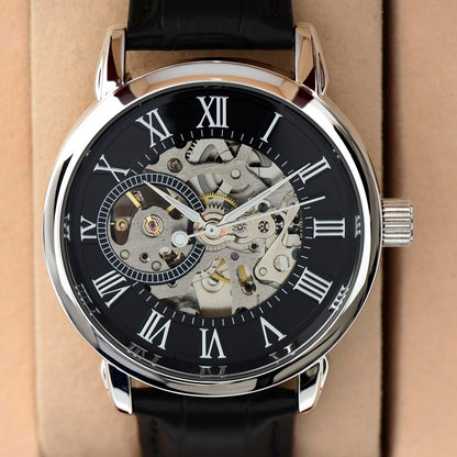 To My Man Openwork Watch | Thoughtful Gift for Husband