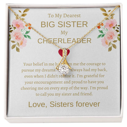For My Beloved Big Sister – Alluring Beauty Necklace Gift | A Gorgeous Keepsake to Cherish Forever