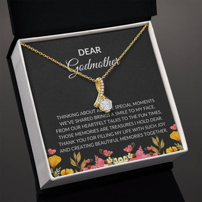 For My Dear Godmother, Alluring Beauty Necklace (Yellow & White Gold Variants) | Godmother Necklace (Necklace Only)