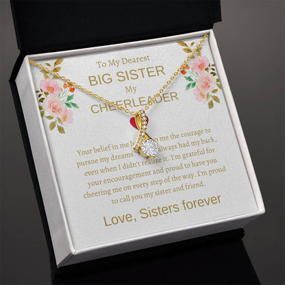For My Beloved Big Sister – Alluring Beauty Necklace Gift | A Gorgeous Keepsake to Cherish Forever