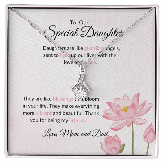 To My Special Daughter - Beauty Necklace | A Gorgeous Symbol of Love