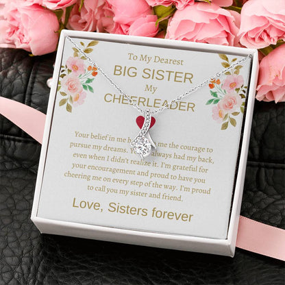 For My Beloved Big Sister – Alluring Beauty Necklace Gift | A Gorgeous Keepsake to Cherish Forever
