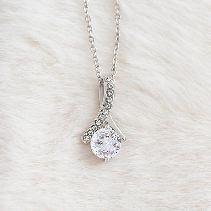 To My Beloved Mother-in-law, Alluring Beauty Necklace | Mother-in-law Gift