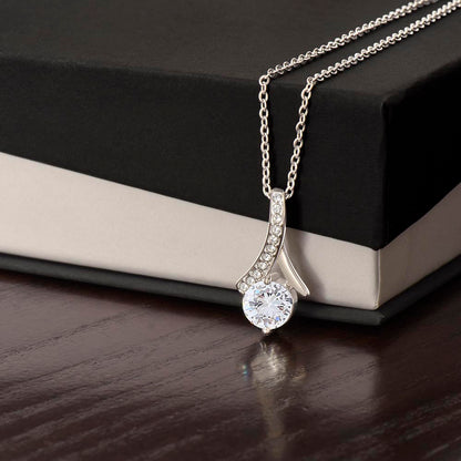Best Friend Friendship Necklace Gift | To My Lifetime Best Friend - Alluring Beauty Necklace | Friendship Gift