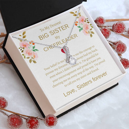 For My Beloved Big Sister – Alluring Beauty Necklace Gift | A Gorgeous Keepsake to Cherish Forever