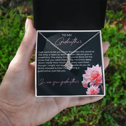 To My Godmother, Alluring Beauty Necklace (Yellow & White Gold Variants) | Godmother Necklace (Necklace Only)