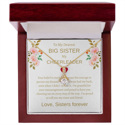 For My Beloved Big Sister – Alluring Beauty Necklace Gift | A Gorgeous Keepsake to Cherish Forever