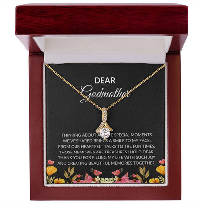 For My Dear Godmother, Alluring Beauty Necklace (Yellow & White Gold Variants) | Godmother Necklace (Necklace Only)
