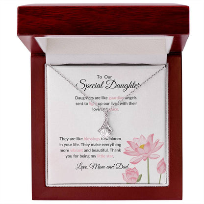 To My Special Daughter - Beauty Necklace | A Gorgeous Symbol of Love