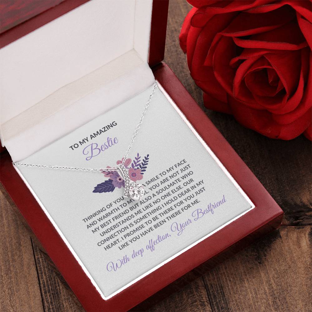To My Amazing Best Friend - Beauty Necklace | Gift for Best Friend | Friendship Gift