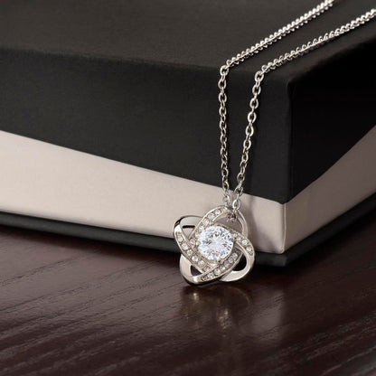 To My Amazing Wife - Love Knot Necklace Gift for Wife