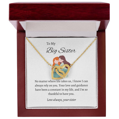 To My Incredible Big Sister – Love Knot Necklace | A Timeless Treasure For Big Sister