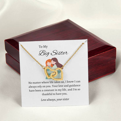 To My Incredible Big Sister – Love Knot Necklace | A Timeless Treasure For Big Sister