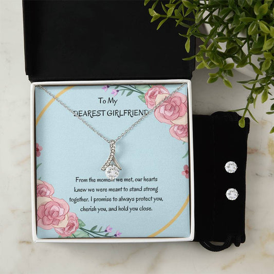 Alluring Beauty Earrings Set for Girlfriend | Elegant Gift for Her - SOUVMOUR