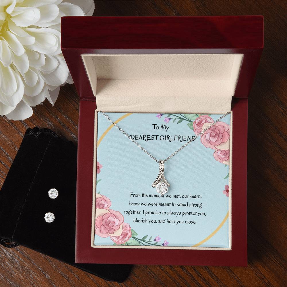 Alluring Beauty Earrings Set for Girlfriend | Elegant Gift for Her - SOUVMOUR