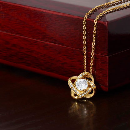 Friendship Necklace | Love Knot Necklace | Heartfelt Best Friend Necklace