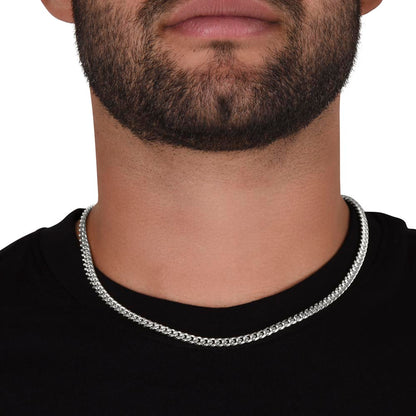 To My Handsome Husband Cuban Link Chain Necklace | Gift For Him | Gift For Any Occasion