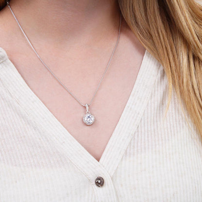 Necklace Gift For Her | Eternal Hope  Necklace For Girlfriend (No Message Card) - SOUVMOUR