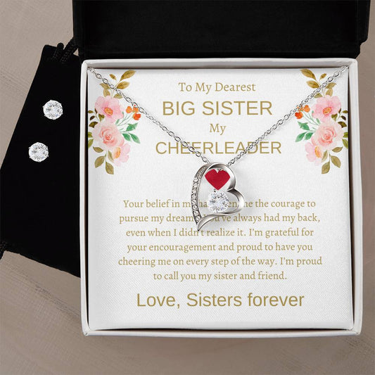 To My Treasured Big Sister | Forever Love Jewelry Set | A Special Way to Say ‘I Love You' To a Special Sister
