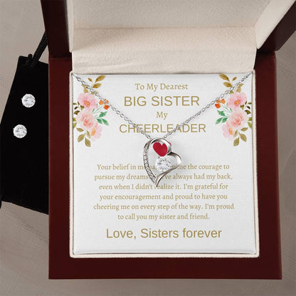 To My Treasured Big Sister | Forever Love Jewelry Set | A Special Way to Say ‘I Love You' To a Special Sister