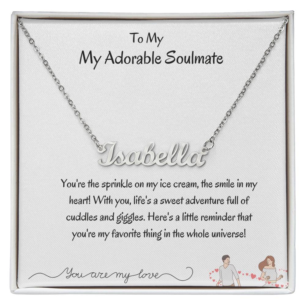 To My Adorable Soulmate - SOUVMOUR