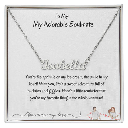 To My Adorable Soulmate - SOUVMOUR