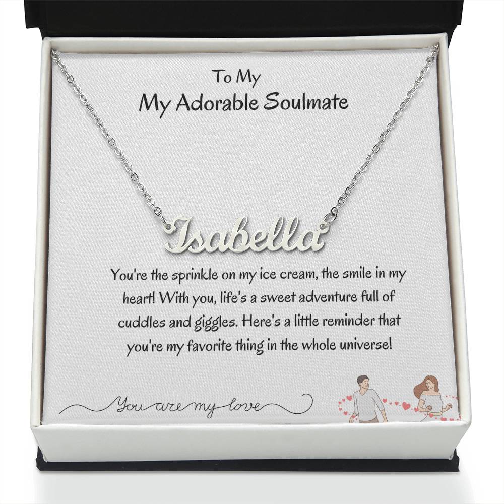 To My Adorable Soulmate - SOUVMOUR