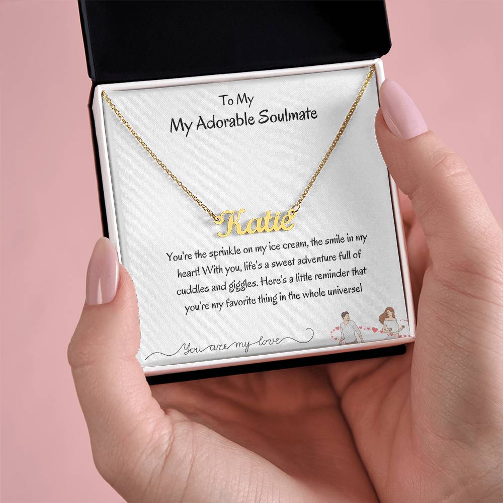 To My Adorable Soulmate - SOUVMOUR