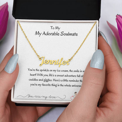 To My Adorable Soulmate - SOUVMOUR