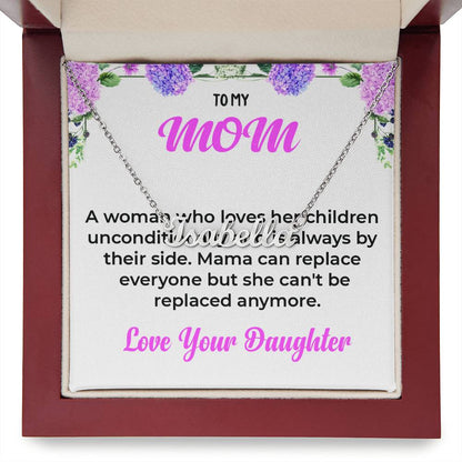 To My Dearest Mom | Custom Name Necklace Gift