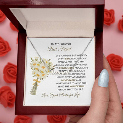 Custom Name Necklace | To My Forever Best Friend - Personalized Necklace | Friendship Gift