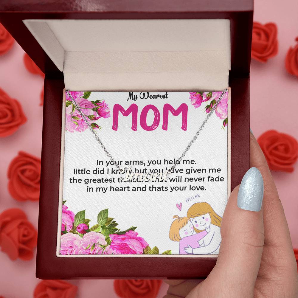 To My Amazing Mom | Custom Name Necklace | Heartfelt Gift