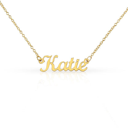 To My Loving Mom | Elegant Personalized Custom Name Necklace Gift