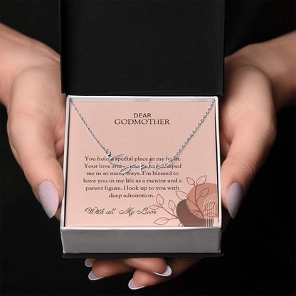 Signature Name Necklace for Special Godmother | A Beautiful Expression of Affection | Godmother Gift