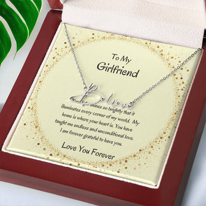 Custom Signature Name Necklace | Stylish Necklace for Her - SOUVMOUR