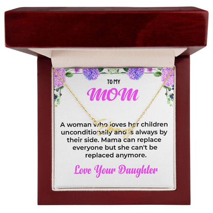 To My Wonderful Mom | Signature Style Name Necklace | A Gift from the Heart