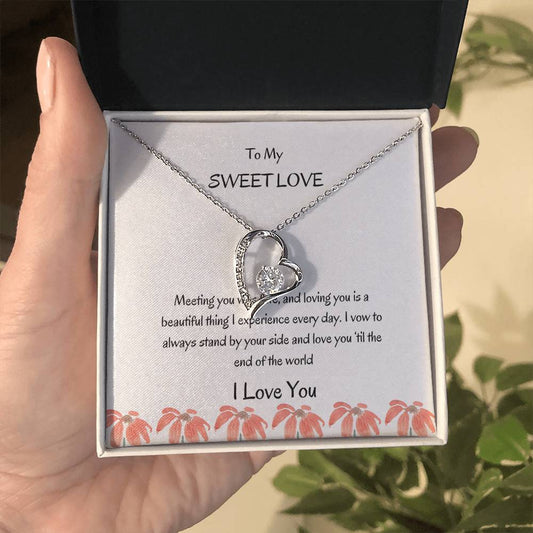 Forever Love Knot Necklace for Girlfriend | Timeless Gift for Her - SOUVMOUR