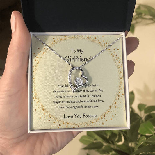 Timeless Love Knot Necklace for Her | Forever Girlfriend Gift - SOUVMOUR