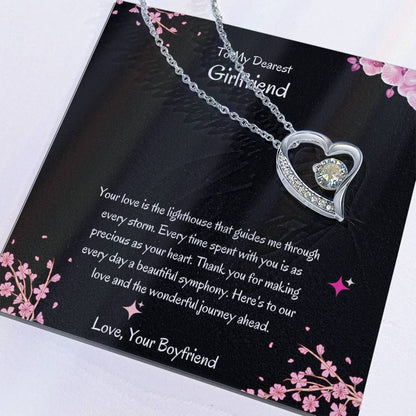 Eternal Love Knot Necklace for Her | Perfect Gift for Girlfriend - SOUVMOUR