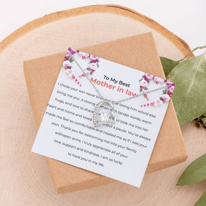 To the Best Mother-in-law | Forever Love Necklace | Mother-in-law Gift | Necklace Only