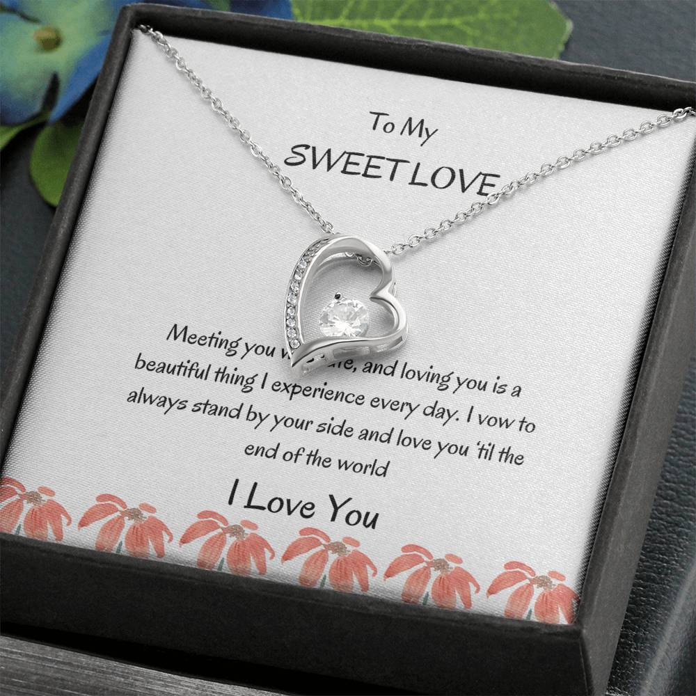Forever Love Knot Necklace for Girlfriend | Timeless Gift for Her - SOUVMOUR