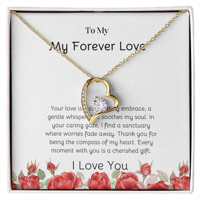 Girlfriend Forever Love Knot Necklace | Elegant Gift for Girlfriend - SOUVMOUR