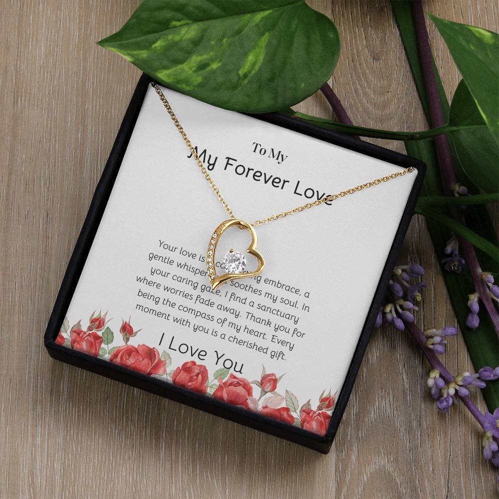 Girlfriend Forever Love Knot Necklace | Elegant Gift for Girlfriend - SOUVMOUR