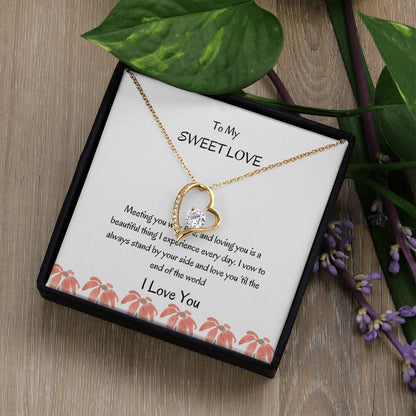 Forever Love Knot Necklace for Girlfriend | Timeless Gift for Her - SOUVMOUR